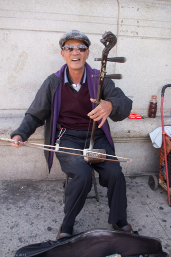 Chinatown musician